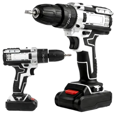 Produktbild von 3in1 Akkuschrauber, Akku Bohrschrauber Set 21V, Schlagschrauber 320Nm, 2 Akkus, Koffer, 2-Gang, LED, Stecknuss Bit Bohrer, 18+1 Drehmoment, Retoo