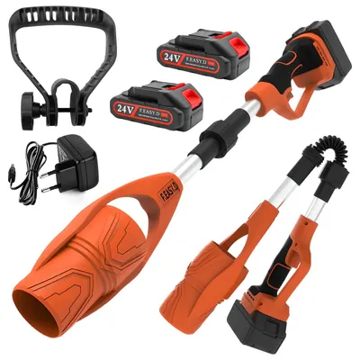 Obrázok produktu pre 21V akumulátorový fukár na lístie, vysávač na lístie - 3000mAh akumulátor, rýchlosť vetra 63 m/s, skladný a ľahký