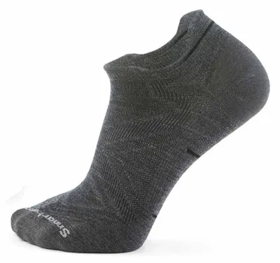 Zdjęcie produktu dla Skarpety Smartwool Run Zero Cushion Low Ankle, kolor szary, rozmiar EU 38–41, kolor szary, rozmiar EU 38–41