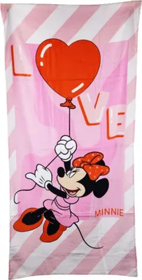 Produktbild von Disney Minnie Maus Badetuch Strandtuch