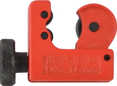 Produktbild von BRÜDER MANNESMANN Mini-Rohrabschneider für Rohre bis 16 mm rot/schwarz