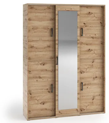 Produktbild von Masseno Garderobe-Set BENVENO 150/21040 Modern Garderobenschrank Eiche Artisan