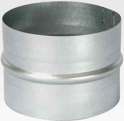 Produktbild von Anschlussarmatur aus Stahl für Abluftschlauch, Schlauch Ø 100mm