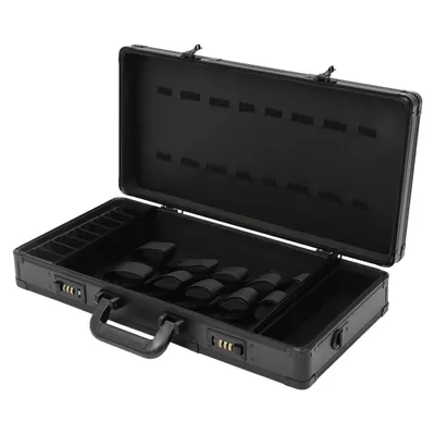 Obrázek produktu pro Kadeřnická taška Barber Case Black Travel Bag Hairdresser Stylist Case Toolbox With Security Lock Storage Case Barber Case Organiser