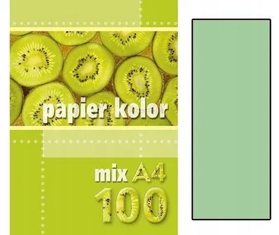 Produktbild von Kreska Kopierpapier A4 80g Seledynowy 100 Blatt