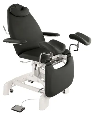 Imagen del producto de Silla ginecológica, silla para exámenes ginecológicos, eléctrica, 25 colores, incluye reposapiés, color: 43 ()