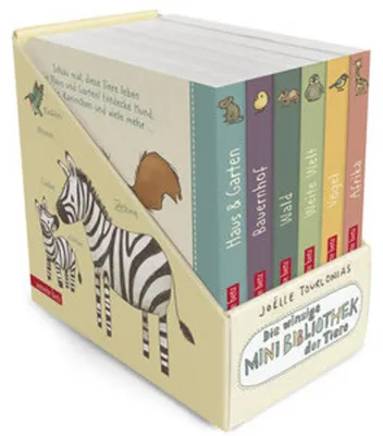 Produktbild von Die winzige Mini-Bibliothek der Tiere (Die Mini-Bibliothek der Wörter, Bd.)