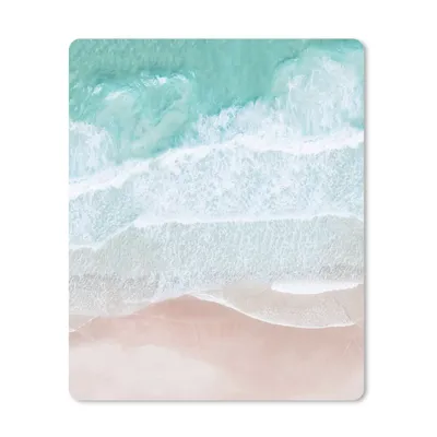 Produktbild von MuchoWow® Mauspad Mousepad Meer - Strand - Blau - Natur 19x23 cm - Mousepads - Maus Mat - Pad - Mausunterlage - Mauspads - Spielen