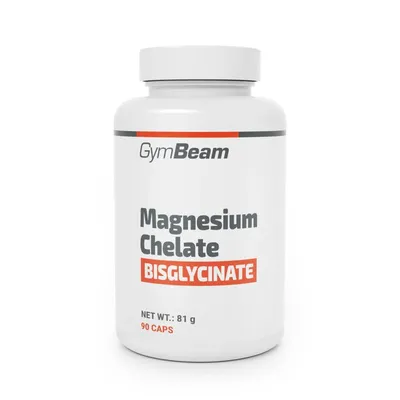Image de GymBeam Magnésium chélaté - Gélules hautement dosées, 225mg par dose journalière, soutient la fonction musculaire, la santé mentale & le système nerveux, réduit la fatigue, important pour la production d'énergie