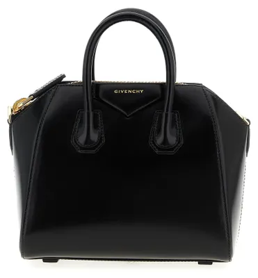 Image de Givenchy sac à main en cuir de veau noir