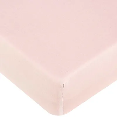 Produktbild von Träumeland Spannbetttuch Jersey 60 x 120 cm + 70 x 140 cm malve-rose
