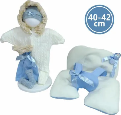 Obrázok produktu pre Llorens M740-77 oblečok pre bábiku bábätko NEW BORN veľkosti 40-42 cm