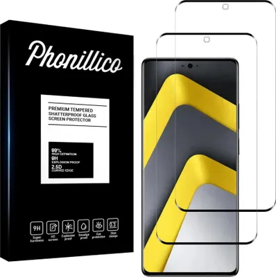 Produktbild von Hartglas für Xiaomi POCO M8 PRO 5G [2 Stück] Displayschutzfolie Screen Protector Film Anti-Kratzer Glas Resistant Phonillico®