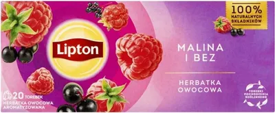 Zdjęcie produktu dla Lipton Fruit Malina i Bez 20TB