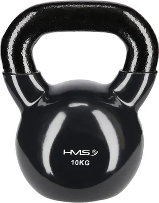 Produktbild von 10 kg Gusseisen-Kettlebell - Schwarz