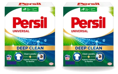 Produktbild von 2 x Persil Universal Waschpulver für weiße Wäsche - Vorteilspackung - 2 Stücke