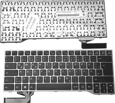 Obrázek produktu pro DEUTSCHE - Klávesnice Klávesnice černá bez osvětleníkompatibilní pro P/N: CP629233-01