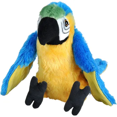Imagen del producto de Guacamayo azul de juguete - Spielzeug Plus, 20 cm