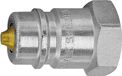 Produktbild von Riegler Stecknippel mit Druckeliminator, Serie A, NW 13, G 1/2 IG