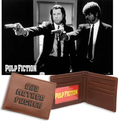 Obrázok produktu pre Pulp Fiction BMF Bundle Peňaženka (kožená) a plagát
