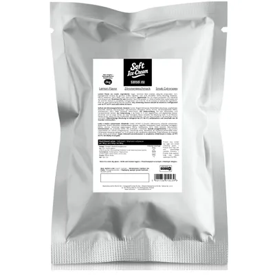 Image de Sansei Préparation pour glace à l’italienne saveur citron, 2 kg