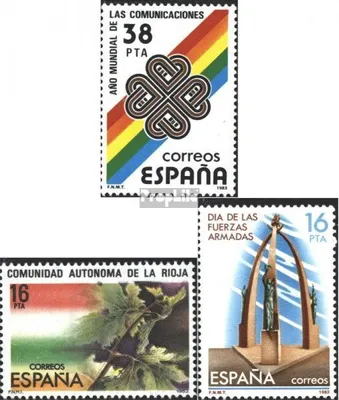 Produktbild von Briefmarken Spanien 1983 Mi 2591,2592,2593 (kompl.Ausg.) postfrisch Sondermarken