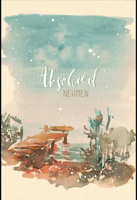 Produktbild von Trauer Beileid Kondolenz Karte mit Umschlag folienfrei unverpackt