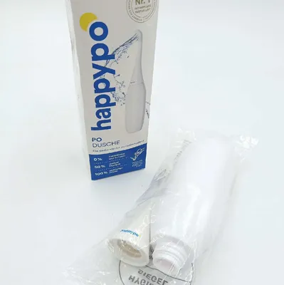 Produktbild von Happy Po Dusche Reiniger Toiletten Hygieneartikel Gesäßreiniger Kraftvoll Reinigung Effektiv