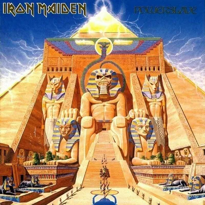 Image de Iron Maiden: Powerslave (1LP,  2014) Disque gramophone