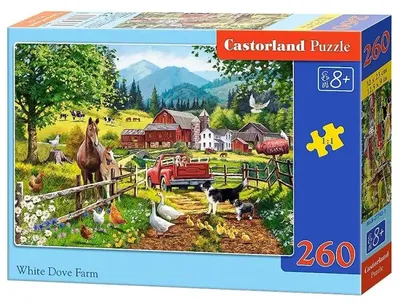 Immagine prodotto di Puzzle 260, "White Dove Farm", Castorland