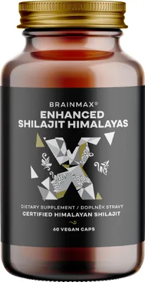 Obrázek produktu pro BrainMax Enhanced Shilajit Himalayas, 60 kapslí