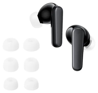 Produktbild von kwmobile 6x Silikonaufsätze für Anker Soundcore P20i - Ersatz Ohrstöpsel in 3 Größen - Ear Tips für In-Ear Kopfhörer - Zubehör Ersatzpolster in Weiß