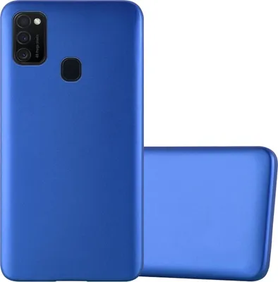 Produktbild von Cadorabo Schutzhülle für Samsung Galaxy M21 / M30s Hülle in Blau Handyhülle TPU Silikon Etui Cover Case