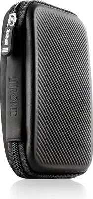 Produktbild von Duronic HDC2 BK Externe Festplatten Schutzhülle Schwarz - Stoßsichere Festplattentasche - 2,5" SSD Cover - Hardshell Tasche - Hülle für Western Digital, Toshiba, Hitachi, Seagate, Samsung und mehr