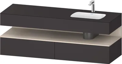Produktbild von DURAVIT QA4796083800000 QTG EWT KWTU 1600 Wß Hgl. Be