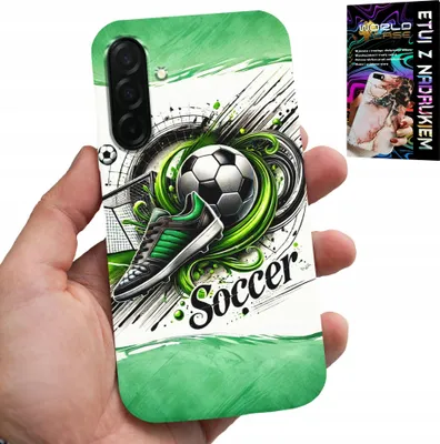 Immagine prodotto di Custodia Per Samsung Galaxy A26 5G - Calcio, Custodia Calcio + Vetro