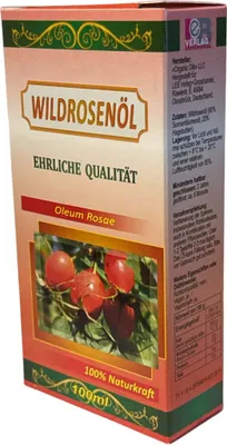Produktbild von Hagebuttenöl Wildrosenöl Natur 100 ml. Kalt gepresst