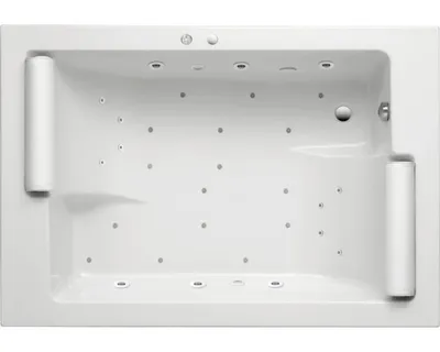Produktbild von OTTOFOND Whirlpool Batain 135 x 195 cm weiß glänzend 55700