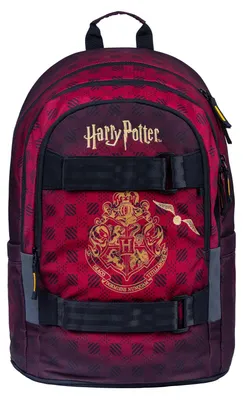 Zdjęcie produktu dla BAAGL Plecak szkolny Skate Harry Potter Hogwarts bordowy