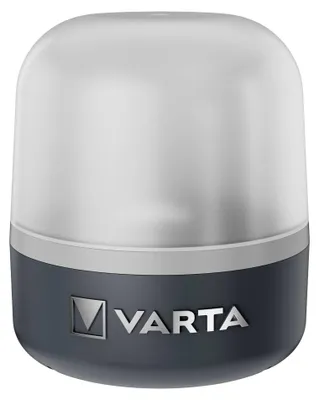 Produktbild von Varta Dynamo Lantern, USB-betriebene Campinglaterne, Grau, Acrylnitril-Butadien-Styrol (ABS), Hart-Polyethylen (HDPE), Thermoplastisches Elastomer (TPE), IP54, 50 lm, LED