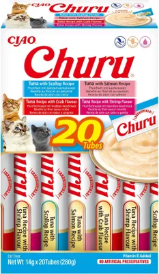 Produktbild von INABA Ciao Churu Box Tuna Mix - Katze behandeln - 20 x 14g
