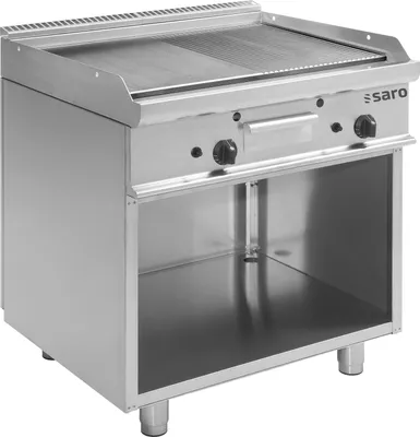 Produktbild von SARO Gas-Griddleplatte mit offenem Unterbau, Modell E7/KTG2BAM