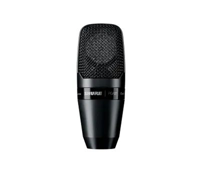 Produktbild von Shure PGA27, Bühnen-/Auftrittsmikrofon, -35 dB, 20 - 20000 Hz, Kardioide, Kabelgebunden, XLR-3