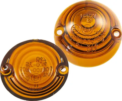 Produktbild von Ersatzgläser für Lenkerendenblinker Ochsenaugen getönt Ø 44 mm