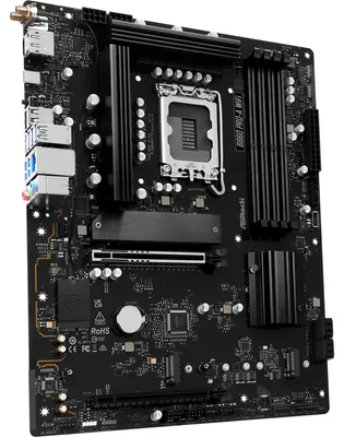 Obrázek produktu pro Asrock B860 Pro-A WiFi, Intel, LGA 1851 (Socket V1), DDR5-SDRAM, 256 GB, DIMM, 2 kanály