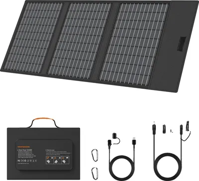 Obrázek produktu pro Solární panel, přenosný design, více možností výstupu, solární panel o výkonu 45 W