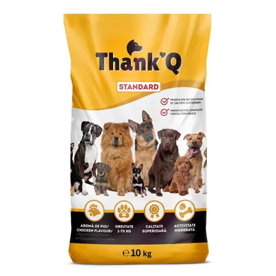 Obrázek produktu pro THANK´Q Kuřecí granule krmivo pro psy 10 kg