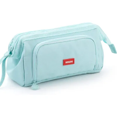 Produktbild von OKWISH Federmäppchen mäppchen federtasche federmappe etui Schule Kapazität fürschlamppermäppchen federpenal schulmäppchen Aesthetic Pencil case Blau
