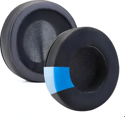 Obrázek produktu pro Náhradní OHRPOLSTER pro Beyerdynamic DT990 / DT880 / DT660 / Custom One Black Over Ear sluchátka do uší polštářek z bílkovinného materiálu, 1 pár náhradních ušních polštářků