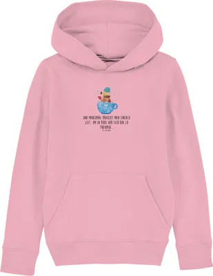 Produktbild von Mr. & Mrs. Panda Kinderpullover Nachtfalter Schaumbad 9-11 Jahre (134/146) - Baumwolle Pink - Geschenk, WC, Hoodie, Tasse, Ziele, Pulli, Badezimmer, Baden, Sweatshirt, Bad